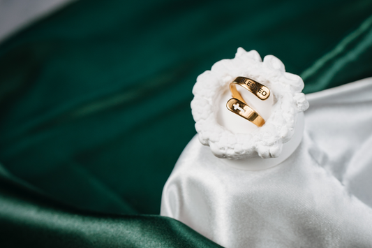 Gold Adjustable “Blessed” Cross Ring – Inspirational Faith Jewelry for Women & Men